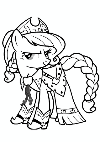 Applejack (MLP) Pony Cowboy