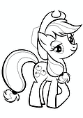Applejack (MLP) Apple Alley Farmer