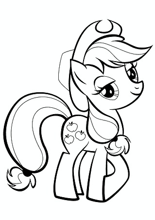 Applejack (MLP) Apple Alley Farmer