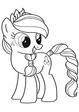 Applejack (MLP) Teacher of Integrity