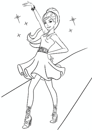 Barbie Star of the Dance Floor