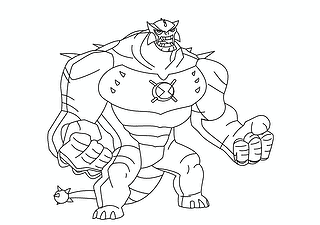 Ben 10: Growling Humangosaurus