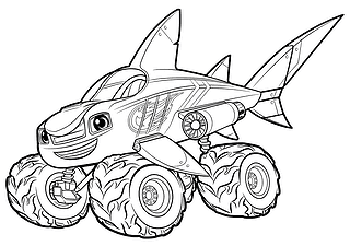 Blaze: Flash in the Shape of a Shark