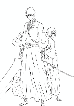 Ichigo and Rukiya