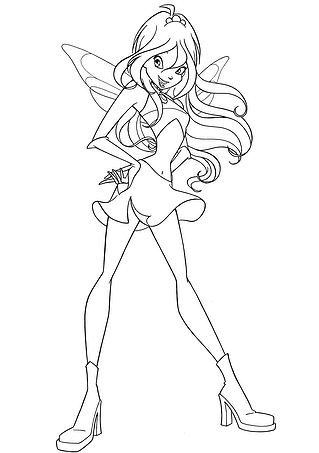 Bloom (Winx Club): Resolute Fairy