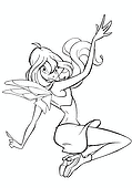 Bloom (Winx Club): Bloom with Little Wings