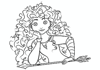 Brave: Thoughtful Merida