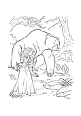 Brave: Merida and the Bear