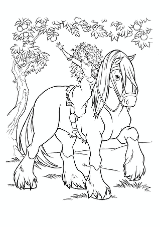 Brave: Rider and Apples