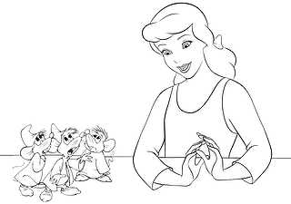 Mice on Cinderella’s Table