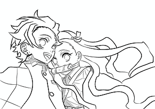 Tanjiro and Nezuko Kamado (Demon Slayer)