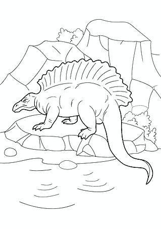 Edaphosaurus Dinosaur