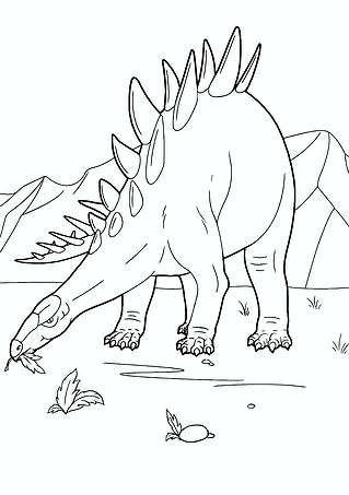 Realistic Stegosaurus Dinosaur