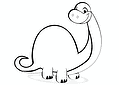 Little Diplodocus Dinosaur