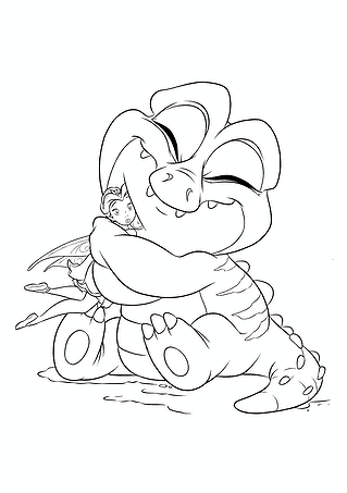 Disney Fairies: Crocodile From the Cartoon