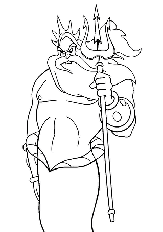 King of the Underwater World Triton