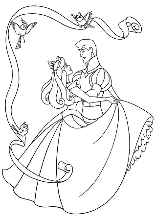 Aurora Sleeping Beauty and the Prince