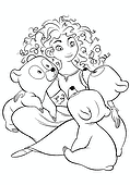 Merida Princess: Warm Company of Bears