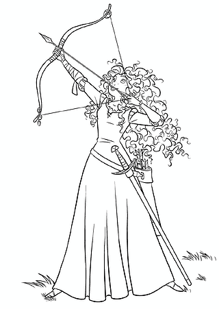 Merida Princess: Shooting Up