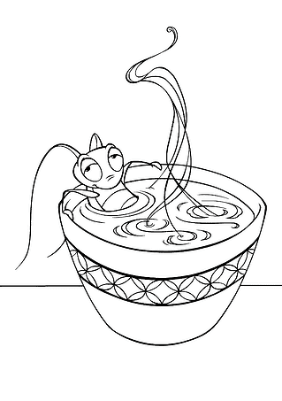 Mulan (Disney Princess): Hot Tub