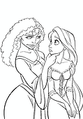 Rapunzel Princess and Gothel