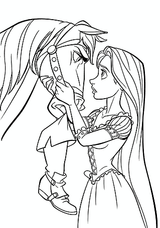 Rapunzel Princess: Calms Maximus