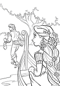 Rapunzel Princess: Flin Betrays the Girl