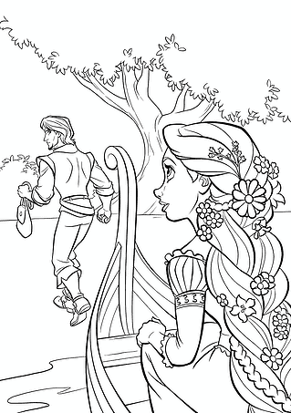 Rapunzel Princess: Flin Betrays the Girl