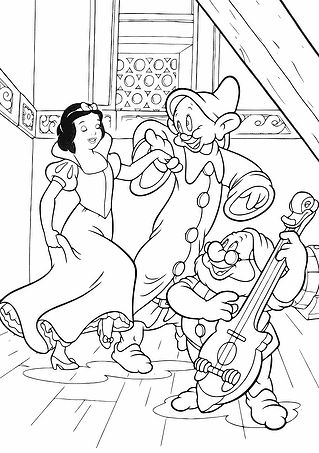 Snow White Princess: Merry Dance