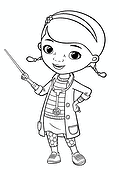Doc Mcstuffins: Doc with a Pointer