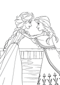 Elsa and Anna (frozen) Rejoice
