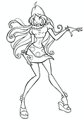 Flora (Winx Club) Fiery Dance
