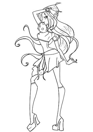 Flora (Winx Club): New Fairy Outfit