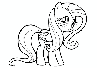Fluttershy Resident of the Evergreen Forest