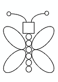 Geometric Shapes: Butterfly