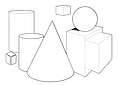 Geometric Shapes: Several 3d Figures
