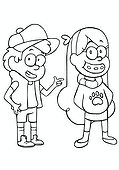 Gravity Falls: Mabel and Dipper Pines