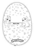 Hatchimals: Cut-out Egg