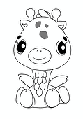 Hatchimals: Cute Giraffe