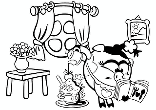 Kikoriki: Nusha and the Recipe Book
