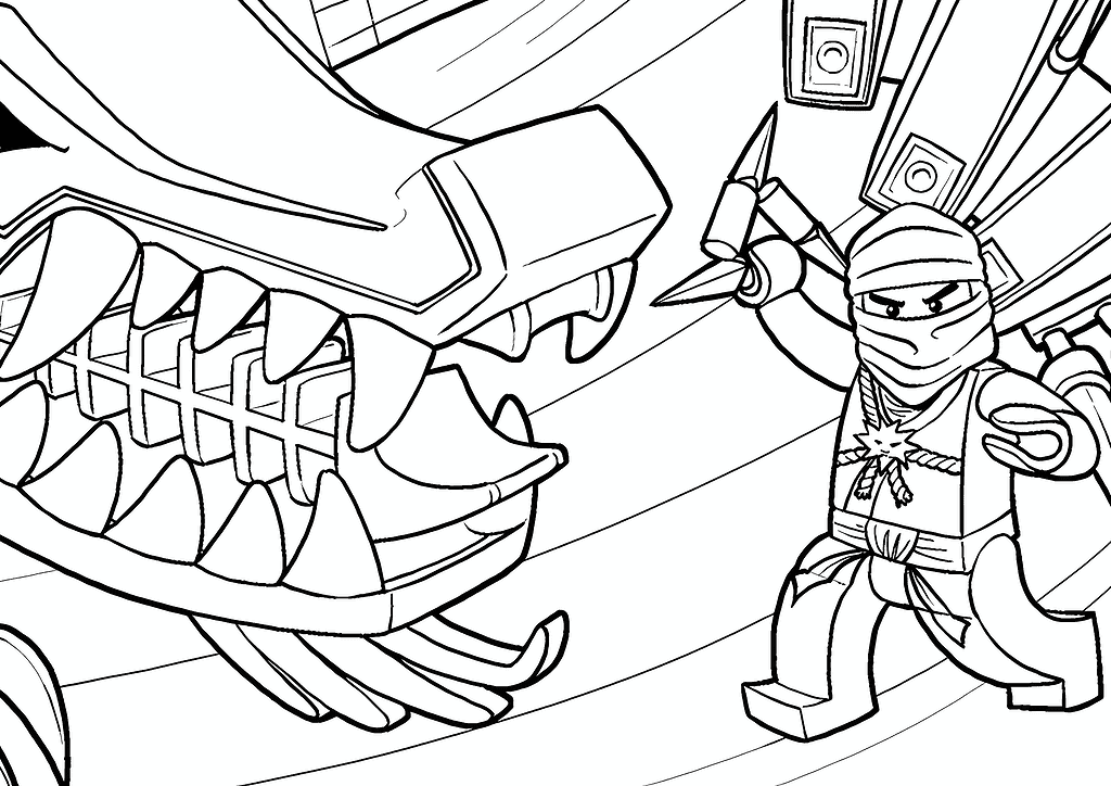 LEGO Coloring Pages (Free PDF Printables)
