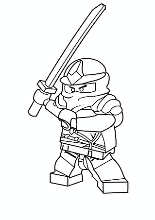 Lego Ninjago: Jay Swings His Sword