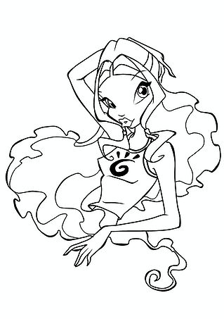Leila (Winx Club) Poses