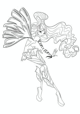 Leila (Winx Club) Uses Magic