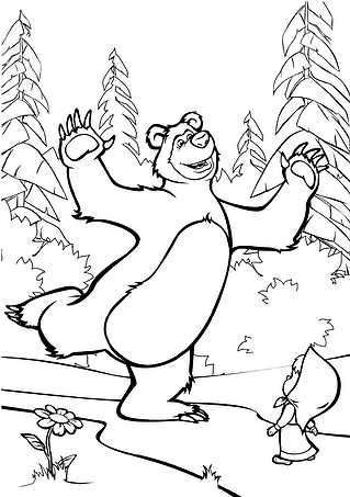 Masha and the Bear: Walk in the Woods