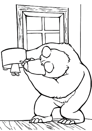 Masha and the Bear Are Cooking