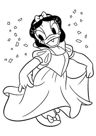 Princess Daisy Duck