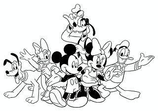Mickey Mouse and His Friends