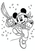 Mickey Mouse: in a Pirate Costume
