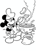 Mickey Mouse: Grilled Cutlets